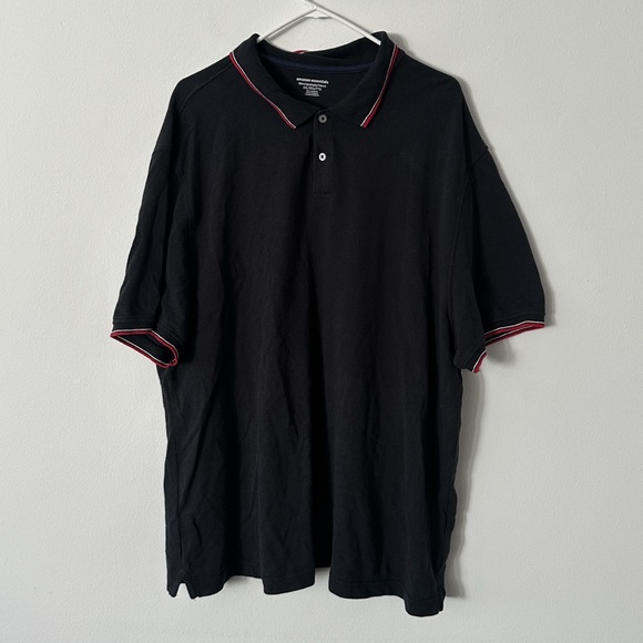 Amazon Essentials Black Polo Shirt Size XXL 100% Cotton - Picture 1 of 5